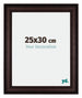 Londen Wooden Photo Frame 25x30cm Brown Wenge Front Size | Yourdecoration.com