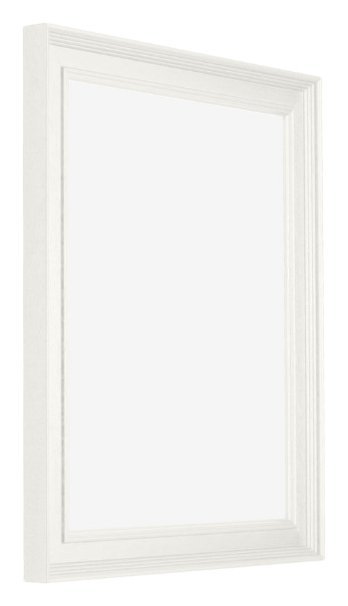 Londen Wooden Photo Frame 25x30cm White Front Oblique | Yourdecoration.com