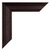 Londen Wooden Photo Frame 28x35cm Brown Wenge Detail Corner | Yourdecoration.com