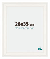 Londen Wooden Photo Frame 28x35cm White Front Size | Yourdecoration.com