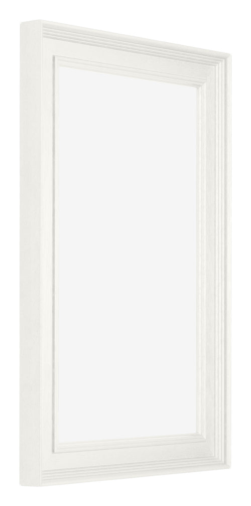 Londen Wooden Photo Frame 30x50cm White Front Oblique | Yourdecoration.com