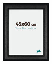 Londen Wooden Photo Frame 45x60cm Black Front Size | Yourdecoration.com