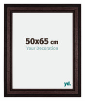 Londen Wooden Photo Frame 50x65cm Brown Wenge Front Size | Yourdecoration.com