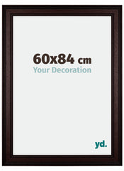 Londen Wooden Photo Frame 60x84cm Brown Wenge Front Size | Yourdecoration.com