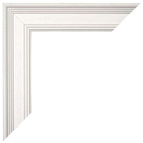 Londen Wooden Photo Frame 61x91 5cm White Detail Corner | Yourdecoration.com