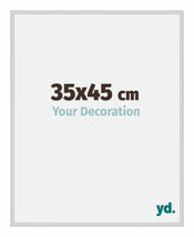 Miami Aluminium Photo Frame 35x45cm Silver Matt Front Size | Yourdecoration.com