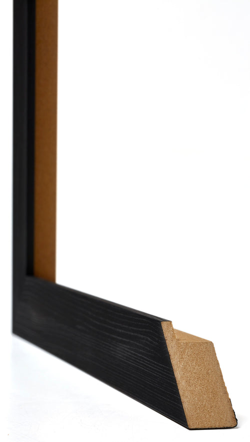 Puzzle Frame 48x68cm Black Wood Grain MDF Mura