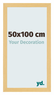 Photo Frame 50x100cm Beech Design MDF Mura