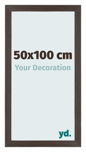 Photo Frame 50x100cm Oak Dark MDF Mura