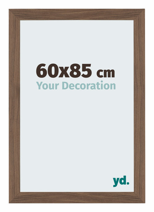 Photo Frame 60x85cm Walnut Dark MDF Mura