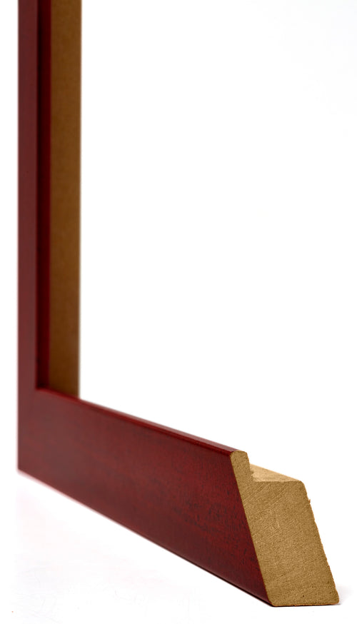 Photo Frame 60x85cm Wine Red Swept MDF Mura