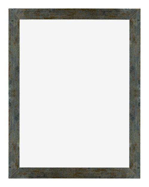 Mura MDF Photo Frame 18x24cm Blue Gold Melange Front | Yourdecoration.com