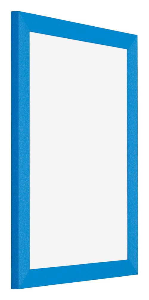 Mura MDF Photo Frame 18x24cm Bright Blue Front Oblique | Yourdecoration.com