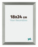 Mura MDF Photo Frame 18x24cm Champagne Front Size | Yourdecoration.com