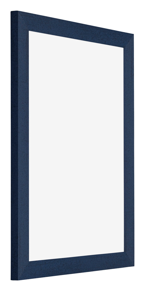 Mura MDF Photo Frame 18x24cm Dark Blue Swept Front Oblique | Yourdecoration.com