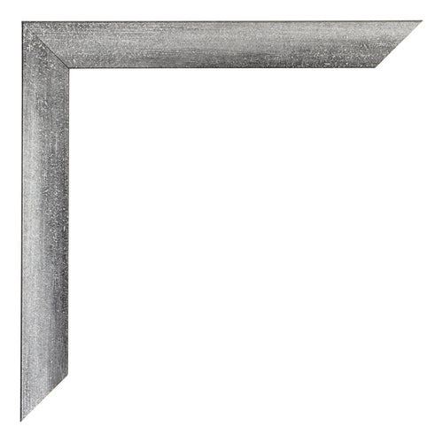 Mura MDF Photo Frame 18x24cm Gray Wiped Detail Corner | Yourdecoration.com