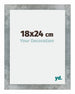 Mura MDF Photo Frame 18x24cm Iron Swept Front Size | Yourdecoration.com