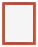 Mura MDF Photo Frame 18x24cm Orange Front | Yourdecoration.com