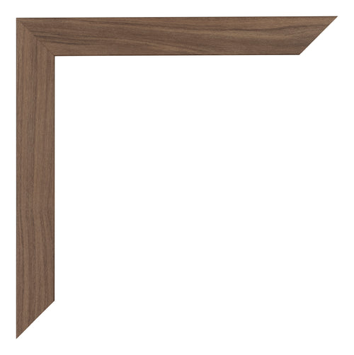 Mura MDF Photo Frame 18x24cm Walnut Dark Detail Corner | Yourdecoration.com