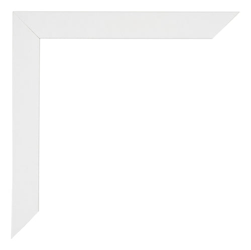 Mura MDF Photo Frame 18x24cm White High Gloss Detail Corner | Yourdecoration.com