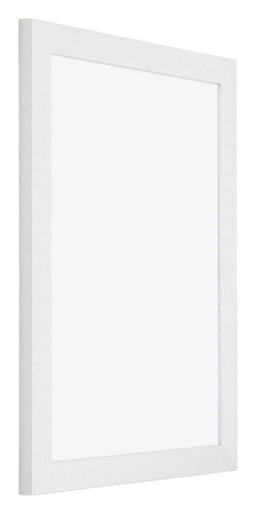 Mura MDF Photo Frame 18x24cm White High Gloss Front Oblique | Yourdecoration.com