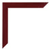 Mura MDF Photo Frame 18x24cm Winered Wiped Detail Corner | Yourdecoration.com