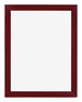 Mura MDF Photo Frame 18x24cm Winered Wiped Front | Yourdecoration.com