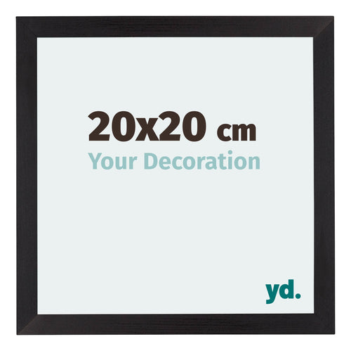 Mura MDF Photo Frame 20x20cm Back Wood Grain Front Size | Yourdecoration.com