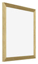 Mura MDF Photo Frame 20x20cm Gold Shiny Front Oblique | Yourdecoration.com