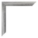 Mura MDF Photo Frame 20x20cm Gray Wiped Detail Corner | Yourdecoration.com