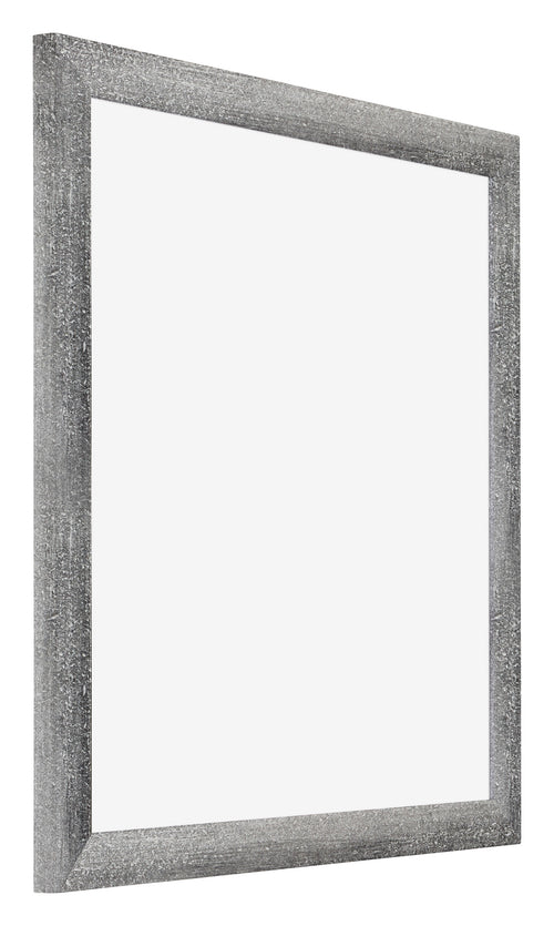 Mura MDF Photo Frame 20x20cm Gray Wiped Front Oblique | Yourdecoration.com