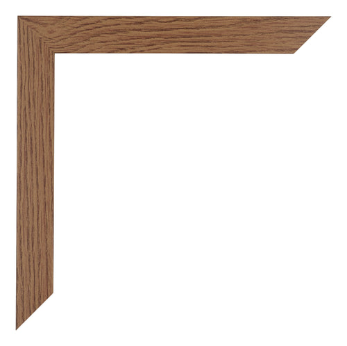 Mura MDF Photo Frame 20x20cm Oak Rustic Detail Corner | Yourdecoration.com