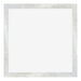 Mura MDF Photo Frame 20x20cm Silver Glossy Vintage Front | Yourdecoration.com