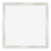 Mura MDF Photo Frame 20x20cm Silver Glossy Vintage Front | Yourdecoration.com