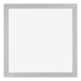 Mura MDF Photo Frame 20x20cm Silver Matte Front | Yourdecoration.com