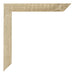 Mura MDF Photo Frame 20x20cm Sonoma Oak Detail Corner | Yourdecoration.com