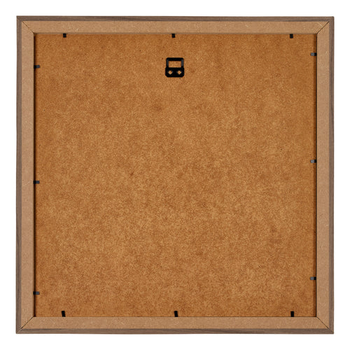 Mura MDF Photo Frame 20x20cm Walnut Dark Back | Yourdecoration.com