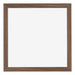 Mura MDF Photo Frame 20x20cm Walnut Dark Front | Yourdecoration.com