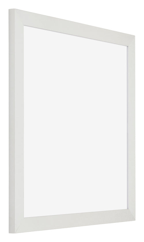 Mura MDF Photo Frame 20x20cm White Matte Front Oblique | Yourdecoration.com