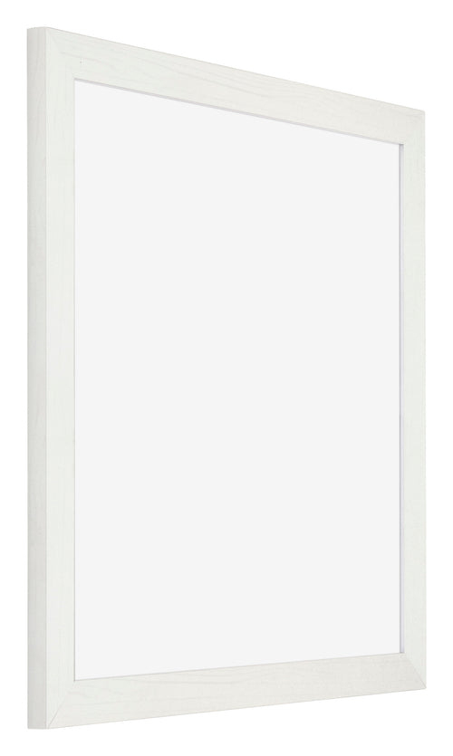 Mura MDF Photo Frame 20x20cm White Wiped Front Oblique | Yourdecoration.com