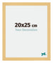 Mura MDF Photo Frame 20x25cm Beech Design Front Size | Yourdecoration.com