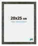 Mura MDF Photo Frame 20x25cm Blue Gold Melange Front Size | Yourdecoration.com