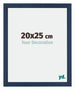 Mura MDF Photo Frame 20x25cm Dark Blue Swept Front Size | Yourdecoration.com