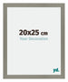 Mura MDF Photo Frame 20x25cm Gray Front Size | Yourdecoration.com