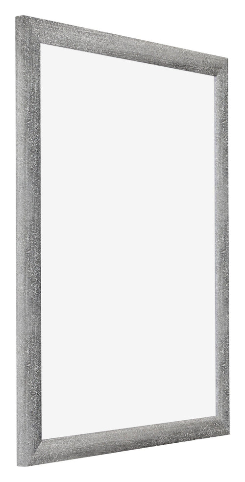 Mura MDF Photo Frame 20x25cm Gray Wiped Front Oblique | Yourdecoration.com