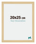 Mura MDF Photo Frame 20x25cm Maple Decor Front Size | Yourdecoration.com