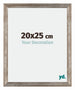 Mura MDF Photo Frame 20x25cm Metal Vintage Front Size | Yourdecoration.com