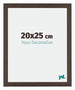 Mura MDF Photo Frame 20x25cm Oak Dark Front Size | Yourdecoration.com