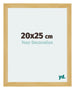 Mura MDF Photo Frame 20x25cm Pine Design Front Size | Yourdecoration.com