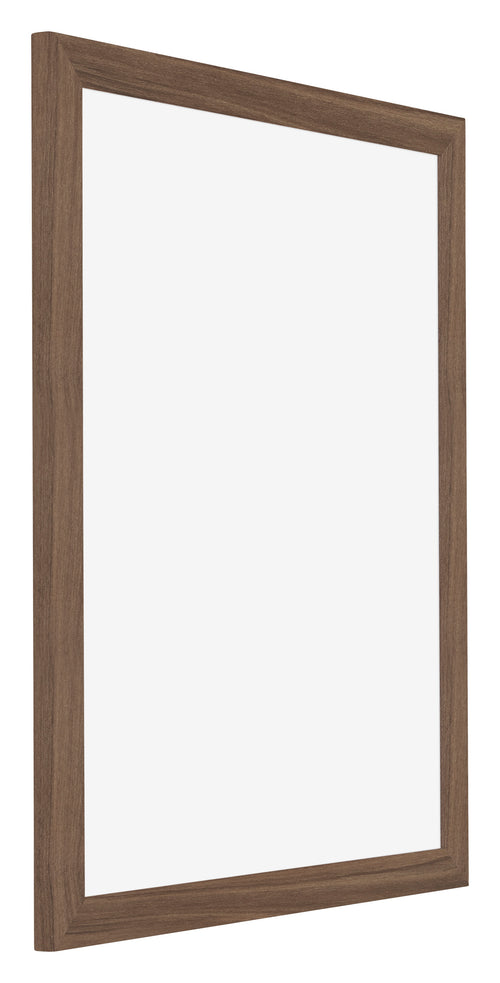 Mura MDF Photo Frame 20x25cm Walnut Dark Front Oblique | Yourdecoration.com